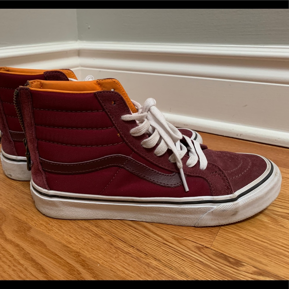 Vans - burgundy